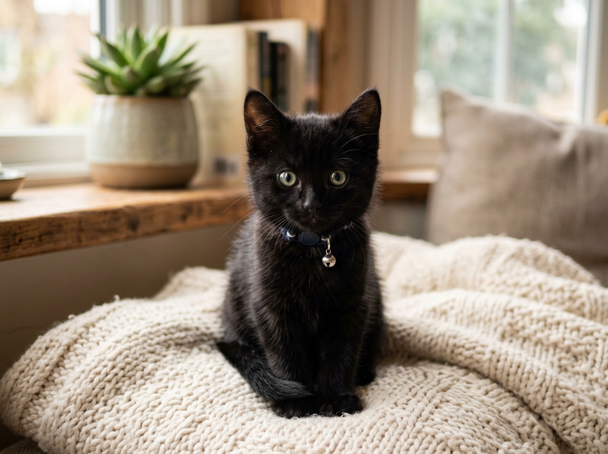 Aesthetic Black Cat Pfp