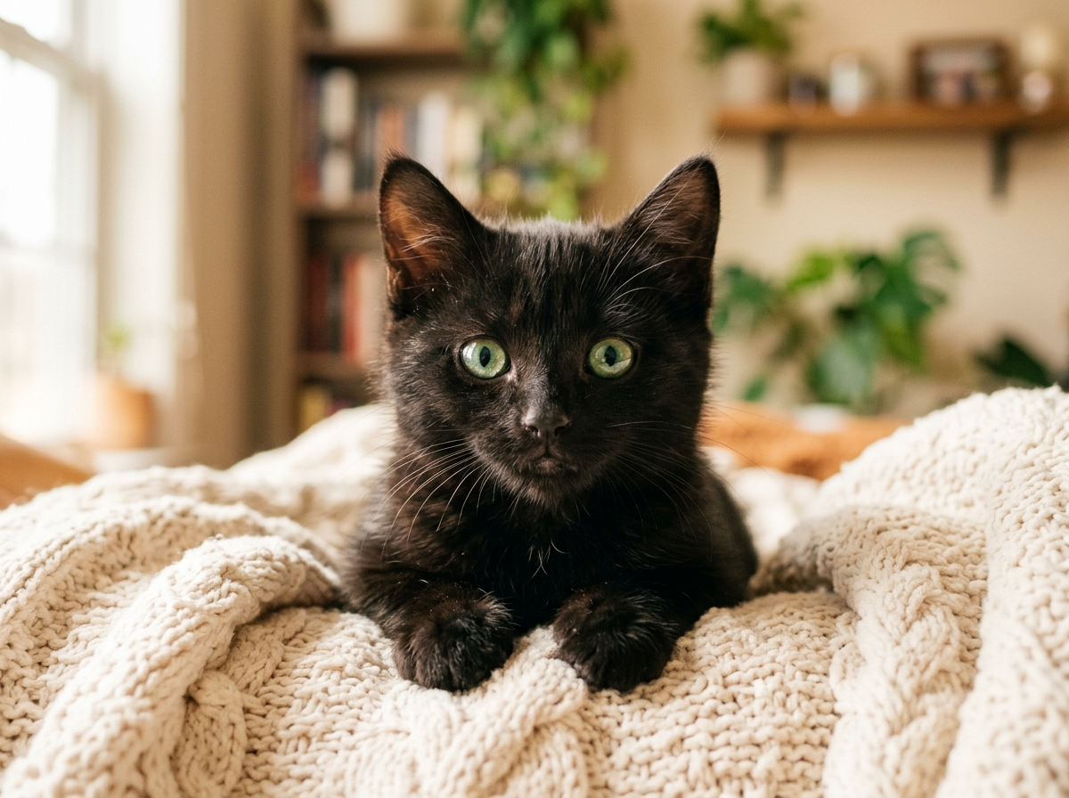 Black Cat Pfp Cartoon