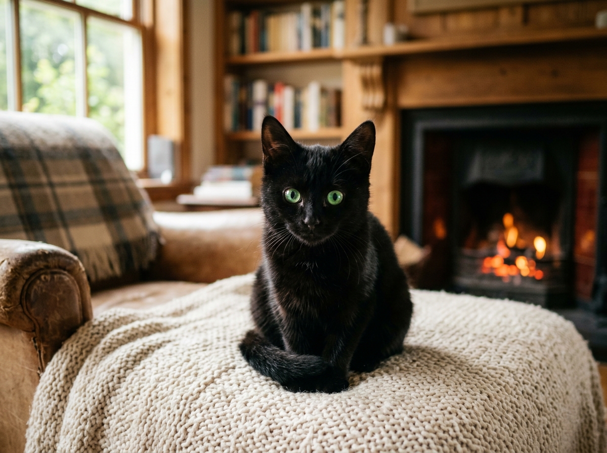 Black Cat Profile Picture