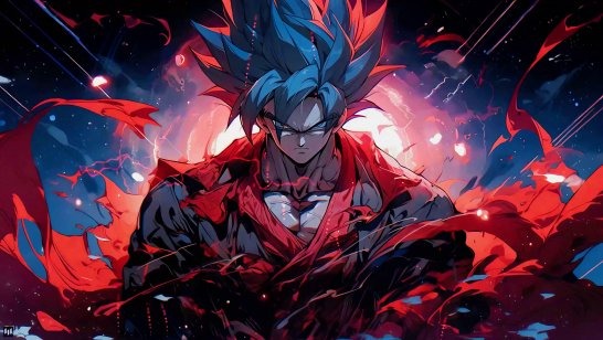 Christmas Goku Pfp