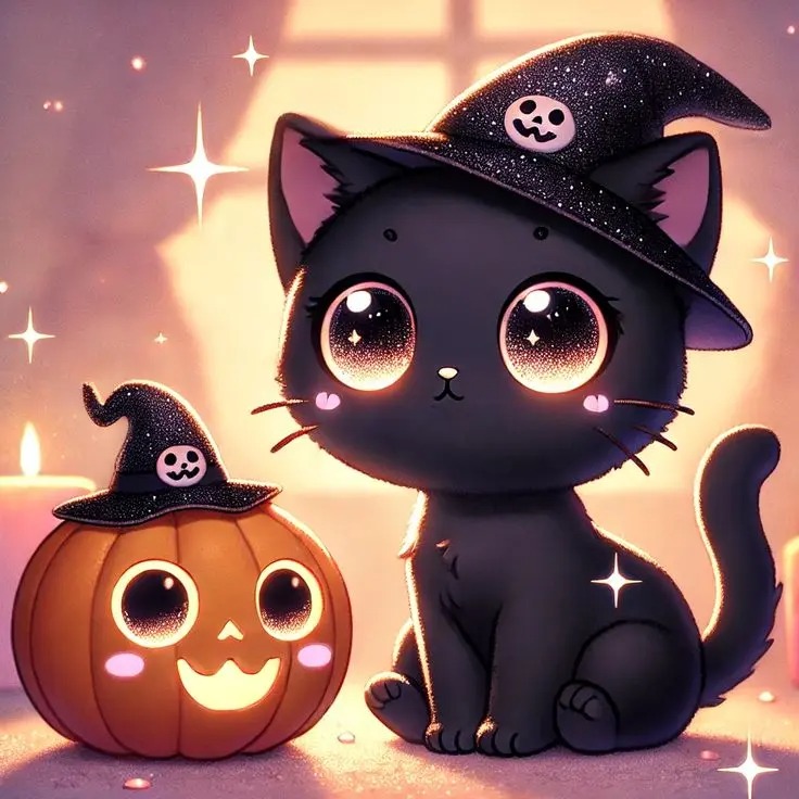 Halloween Cat Pfp