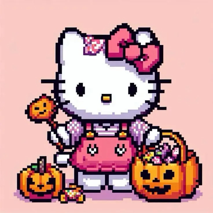 Hello Kitty Halloween Pfp