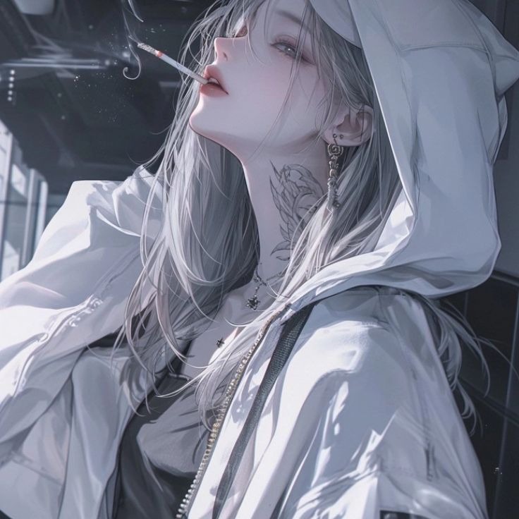 White Anime Pfp