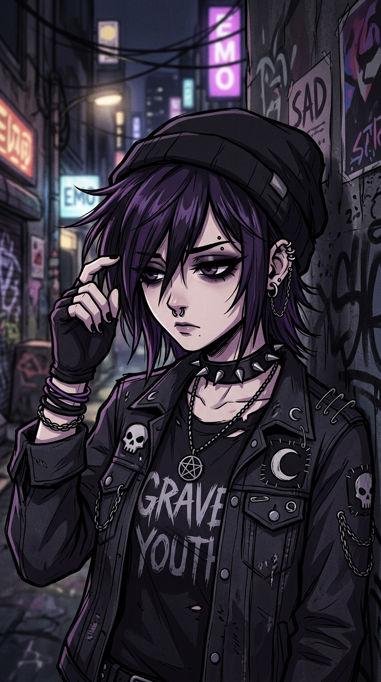 Boy Emo Anime Pfp For Boys