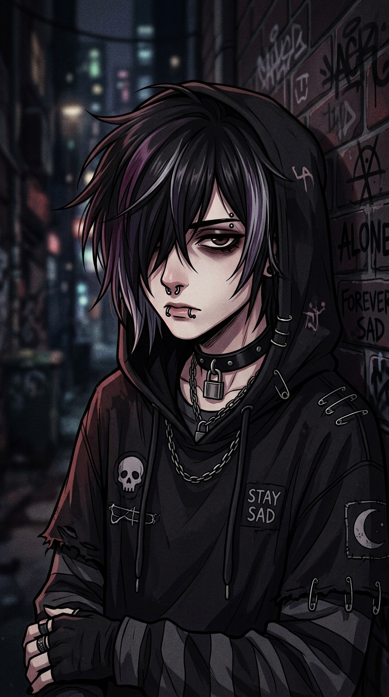 Cringe Emo Anime Pfp