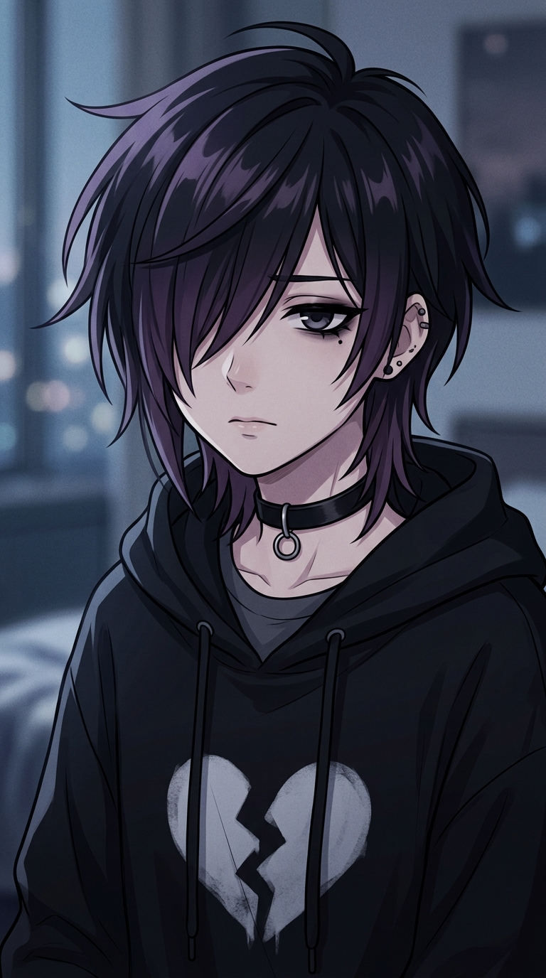 Cute Cute Emo Anime Pfp Girl