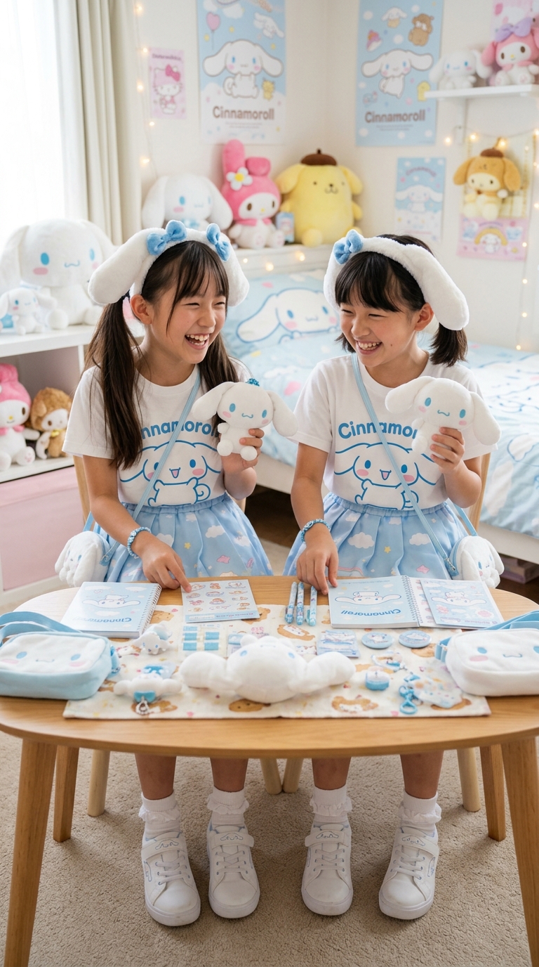 Cute Kuromi And Cinnamoroll Matching Pfp