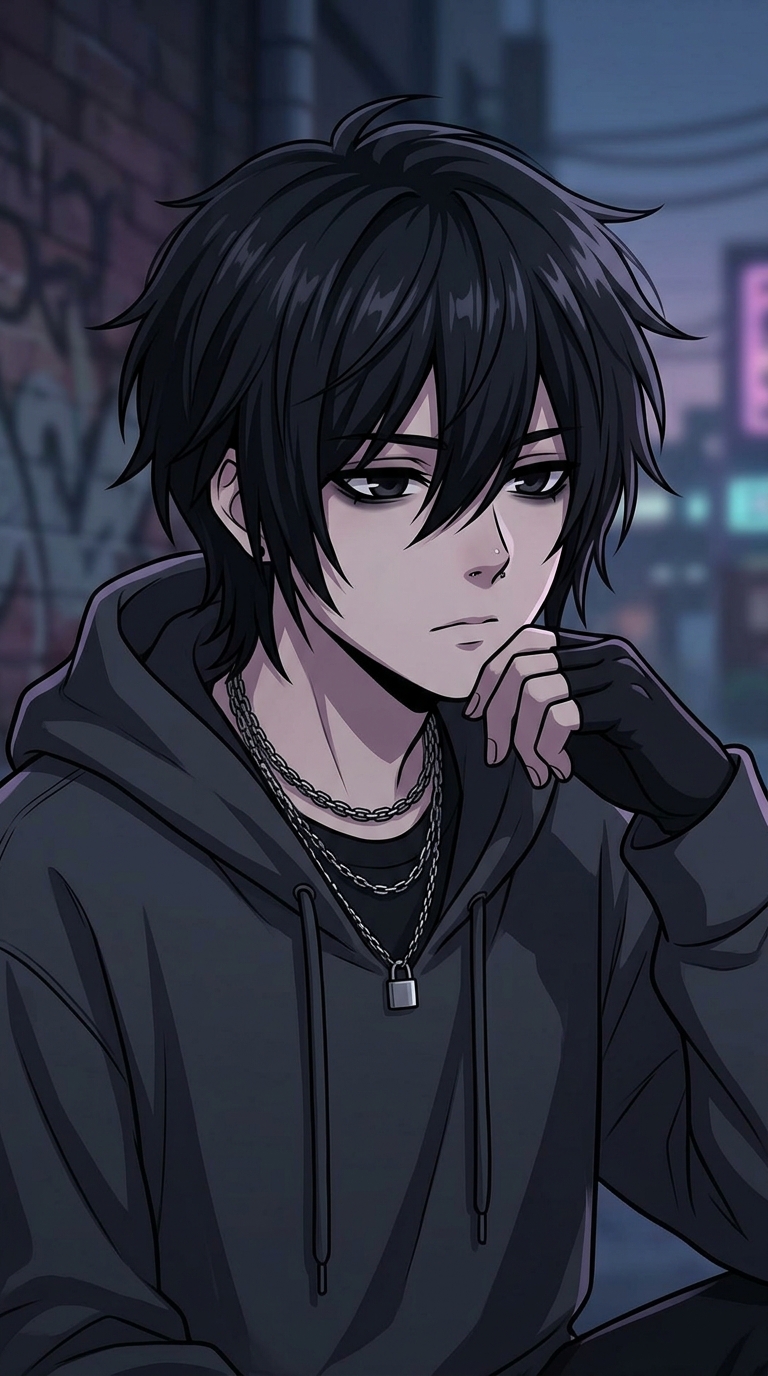 Emo Anime Pfp For Boys