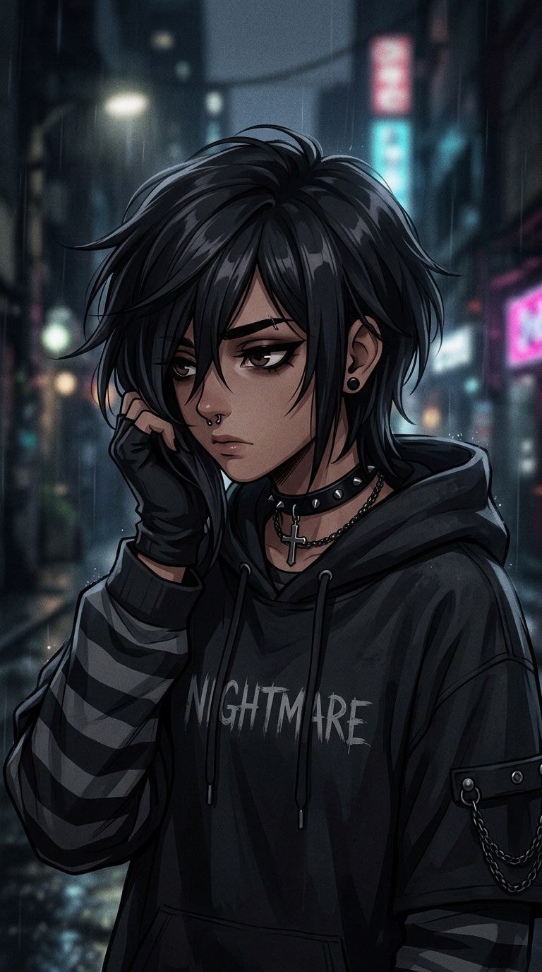 Emo Cute Emo Anime Pfp Girl