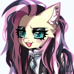 Emo Fluttershy PFP 1 Emo Fluttershy PFP 1