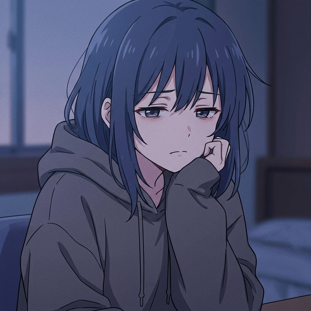 Emo Sad Anime Pfp