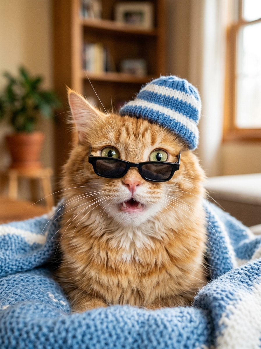 Goofy Cat Pfp