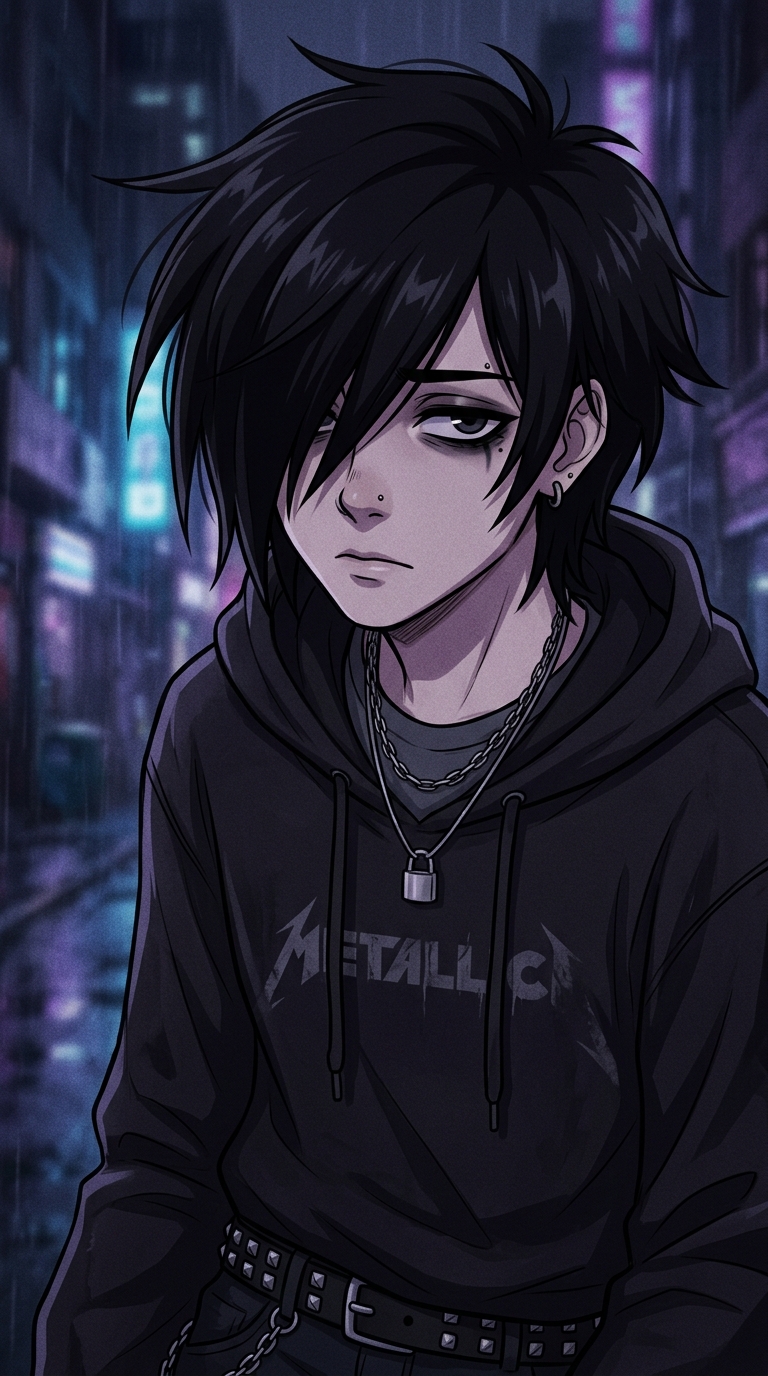 Sad Emo Anime Pfp