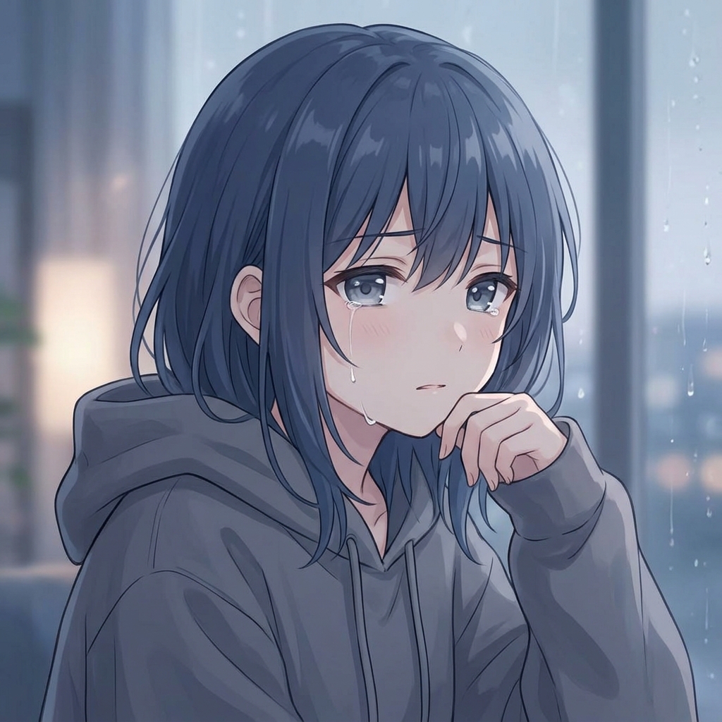 Sad Emo Anime Pfp