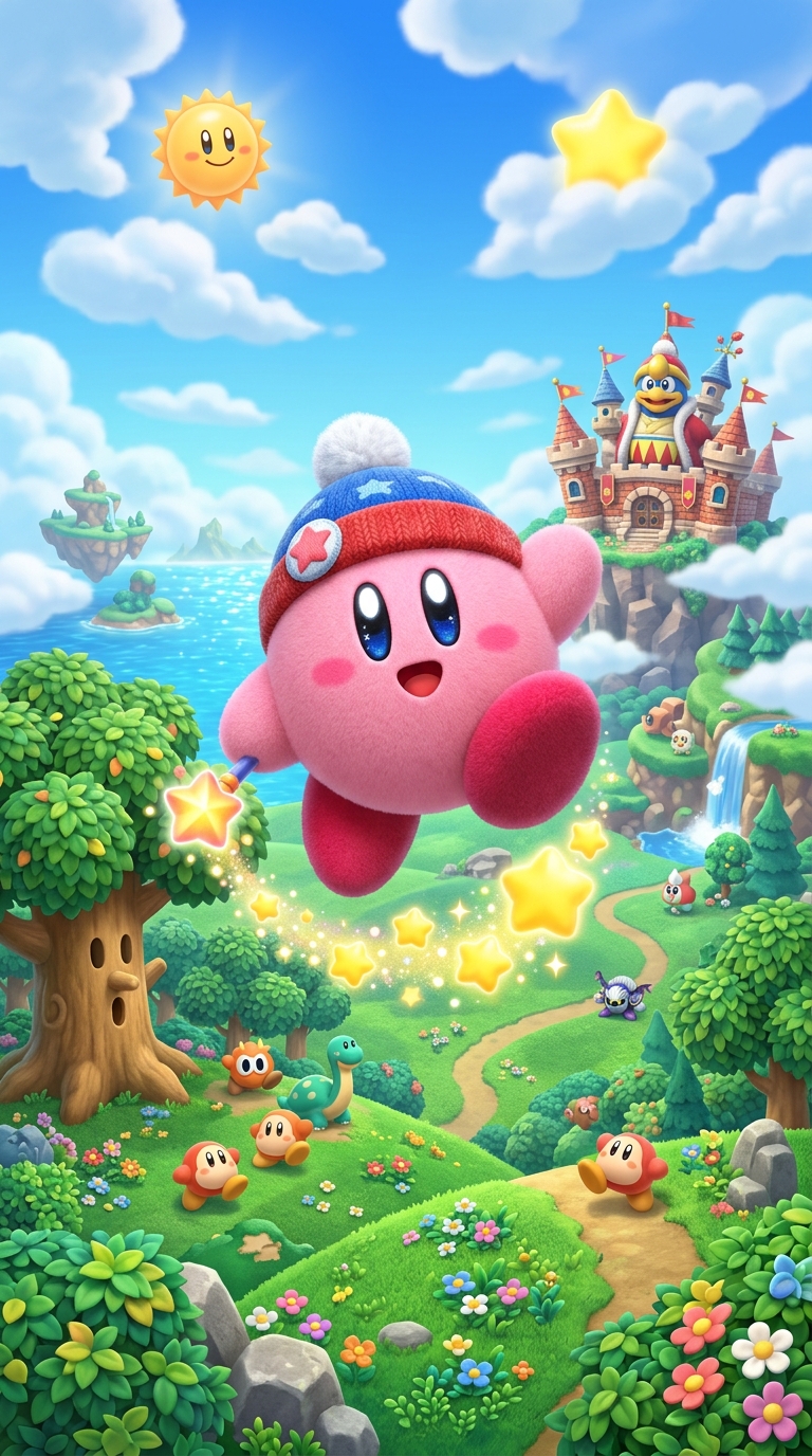 4k Kirby Wallpaper