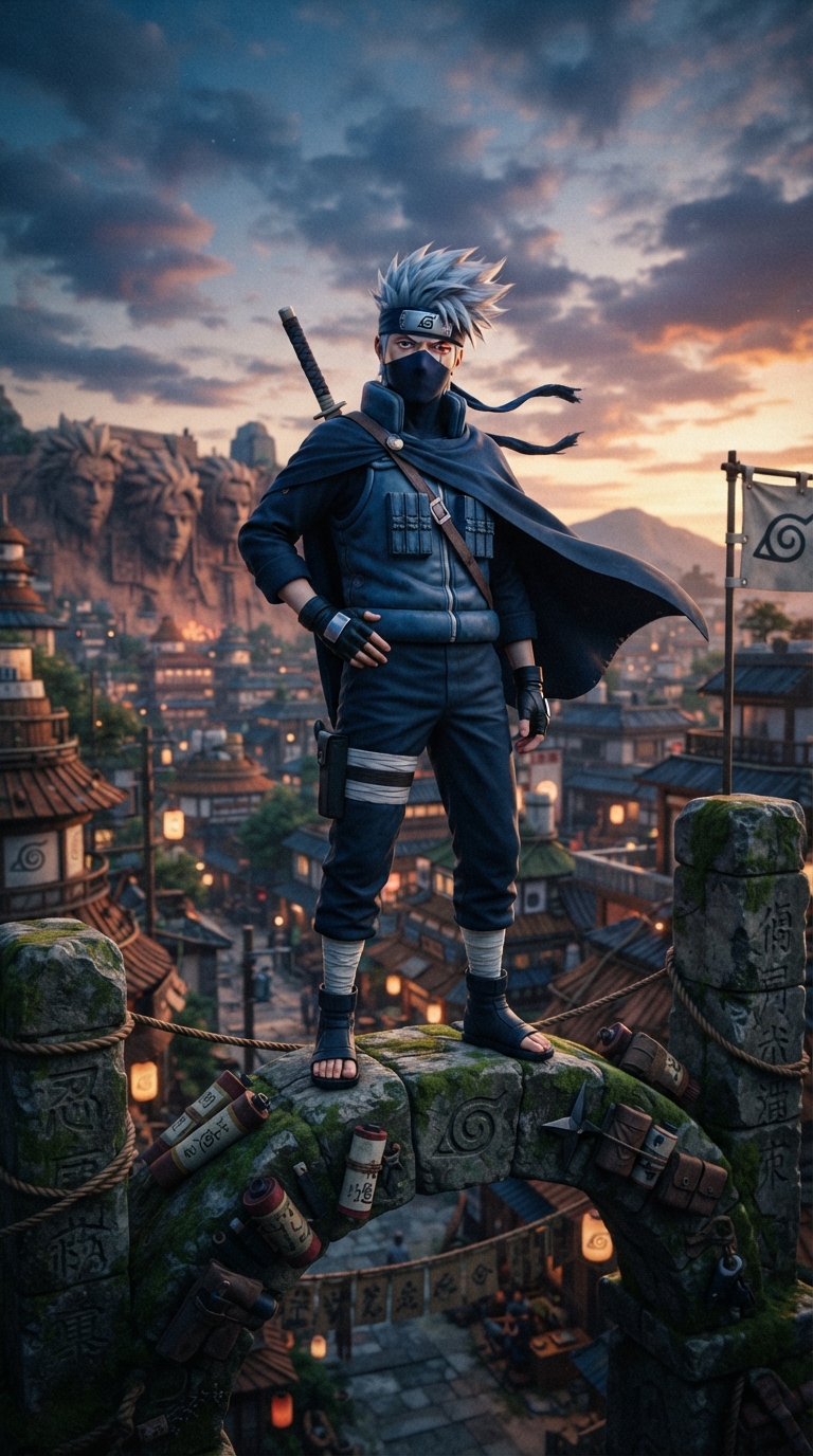 Aesthetic Cool Kakashi Pfp