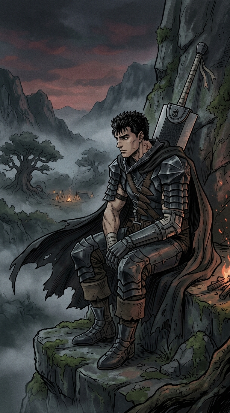 Aesthetic Guts Anime Pfp