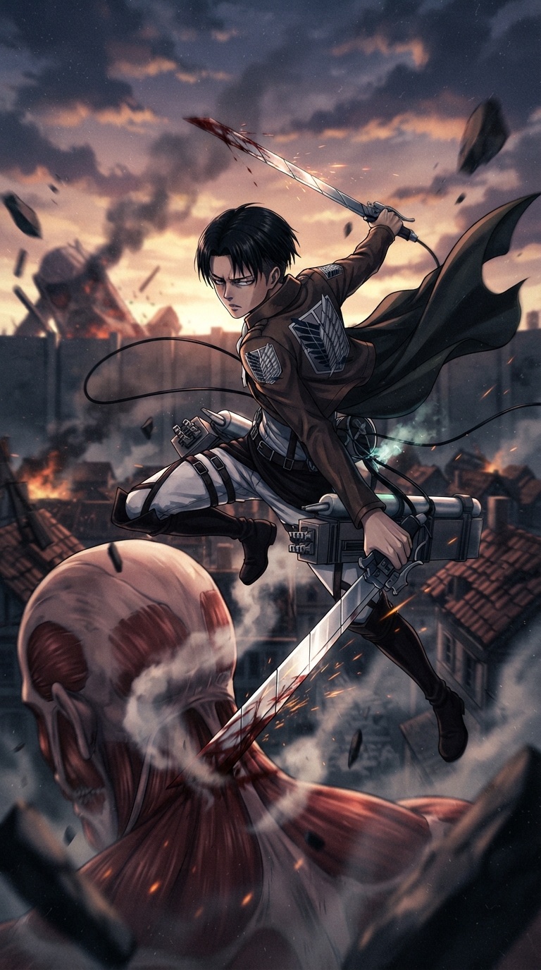 Aesthetic Levi Ackerman Pfp