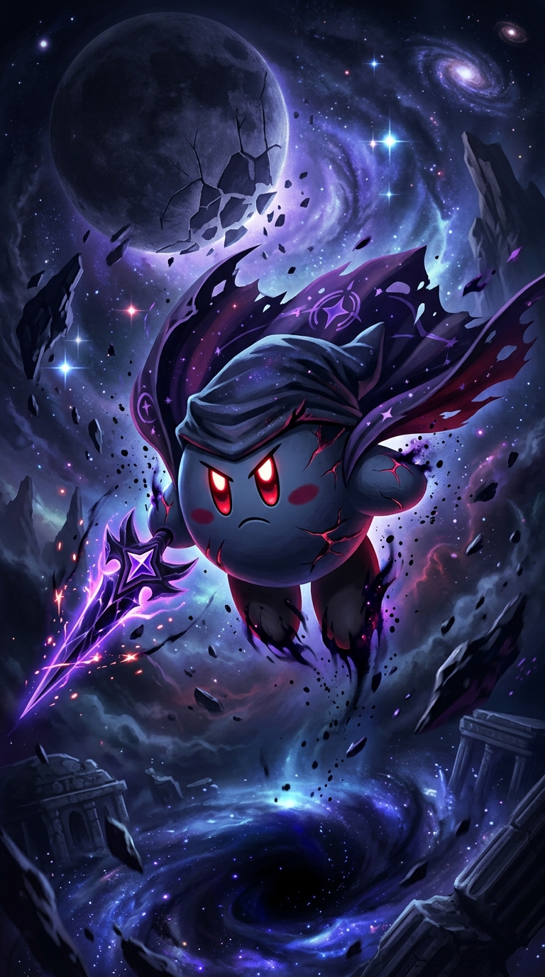 Cool Dark Kirby PFP