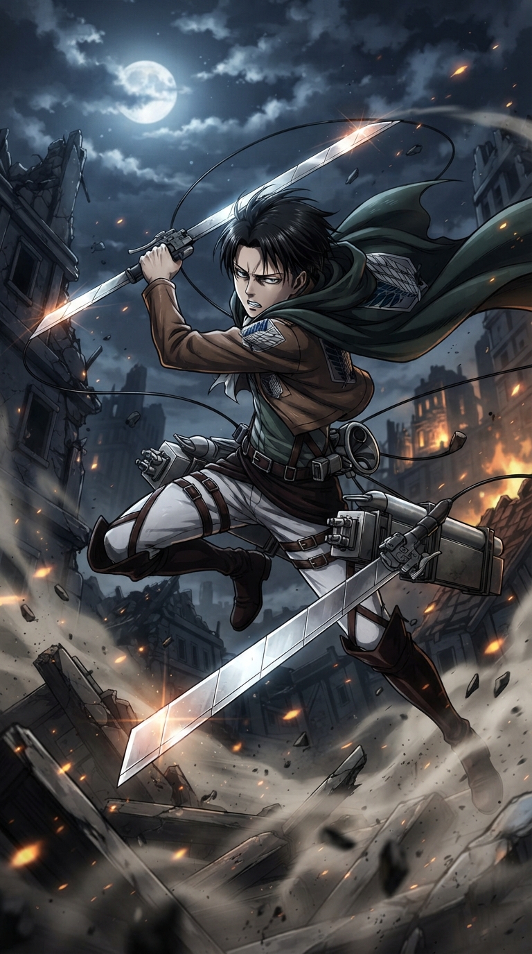 Cool Levi Anime
