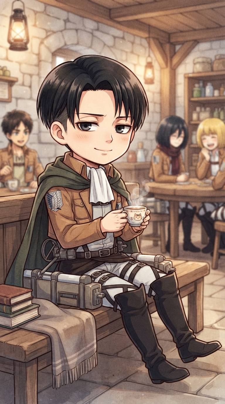 Cute Levi Ackerman Pfp