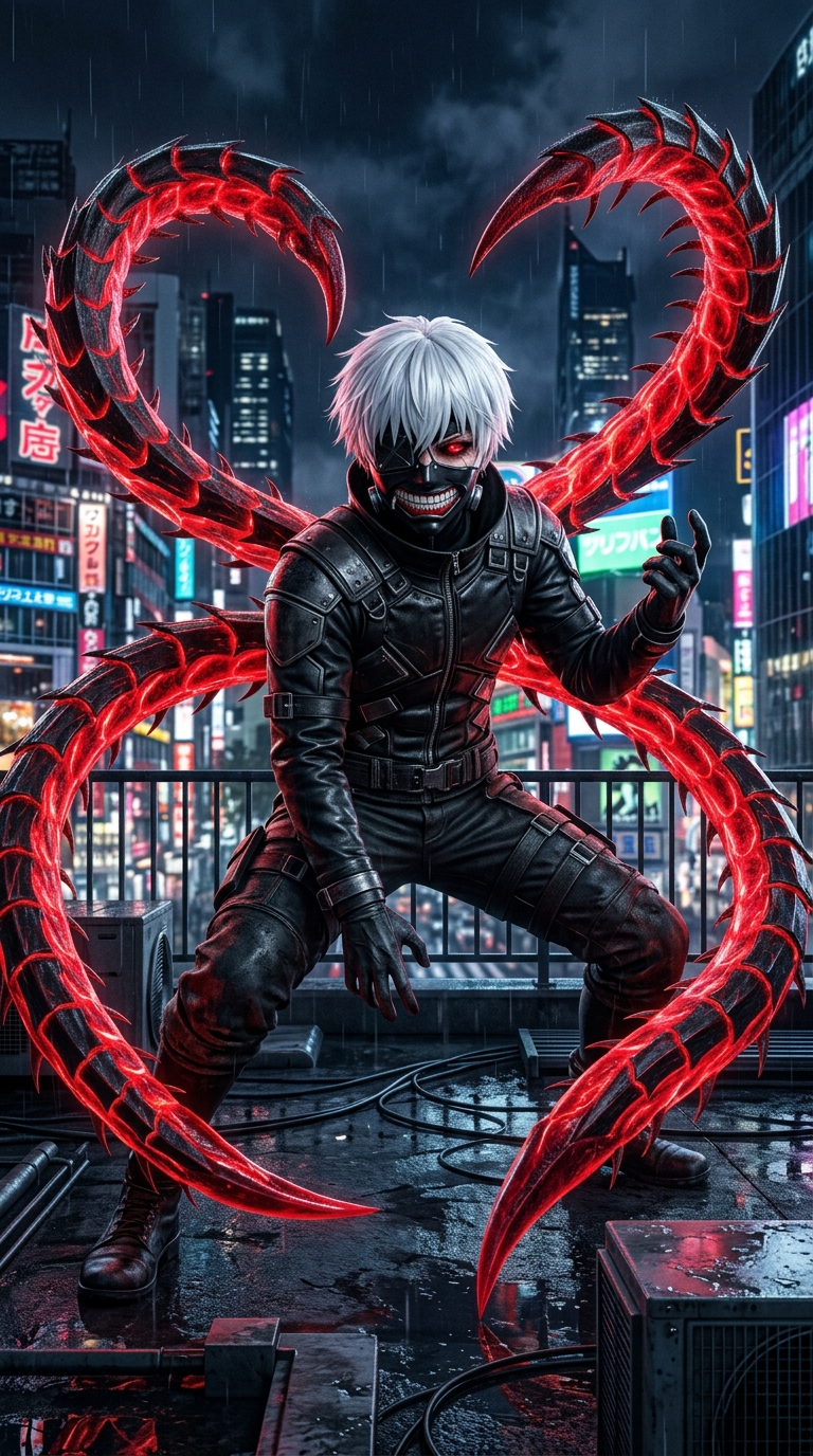 Dark Aesthetic Ken Kaneki PFP
