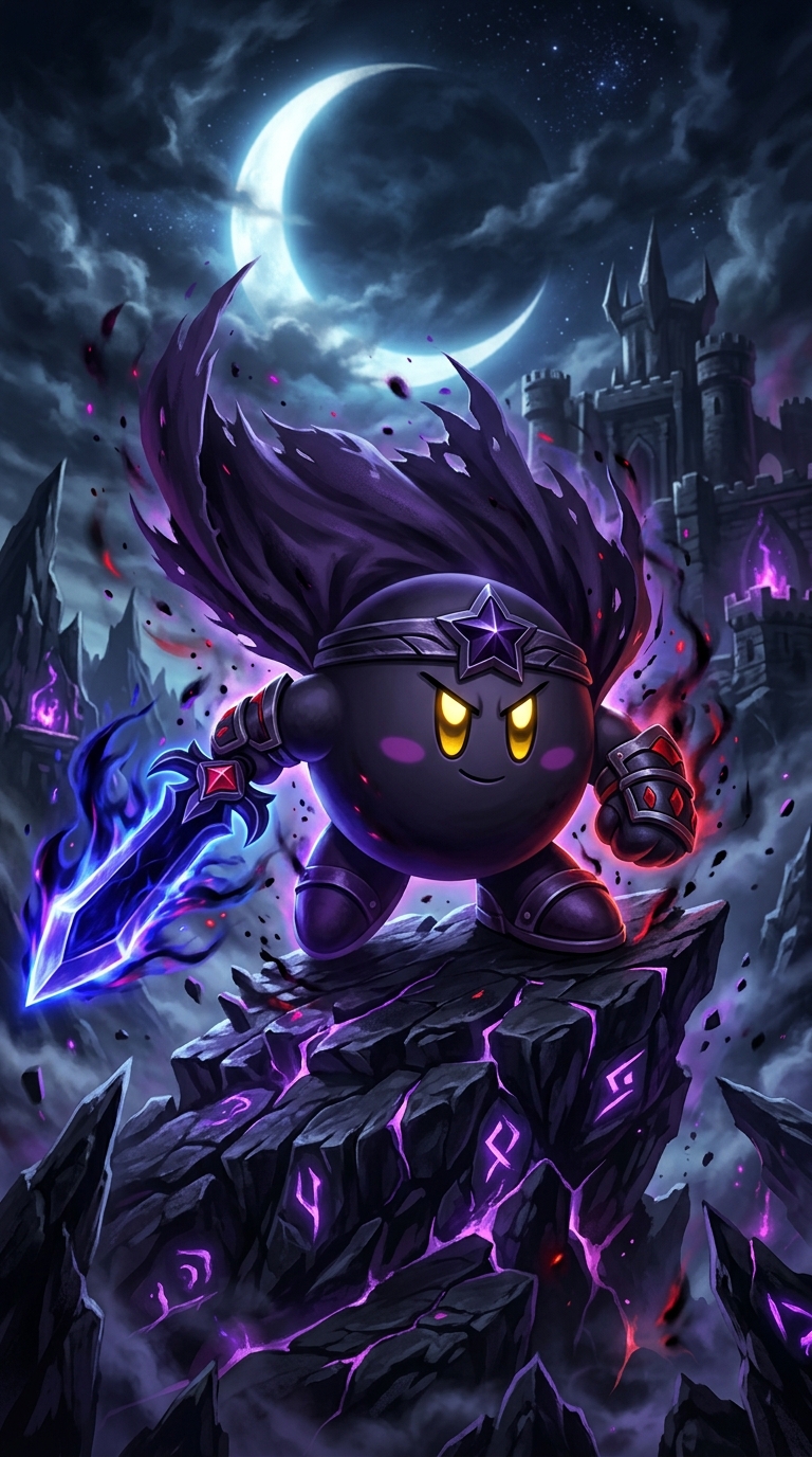 Dark Aesthetic Kirby PFP