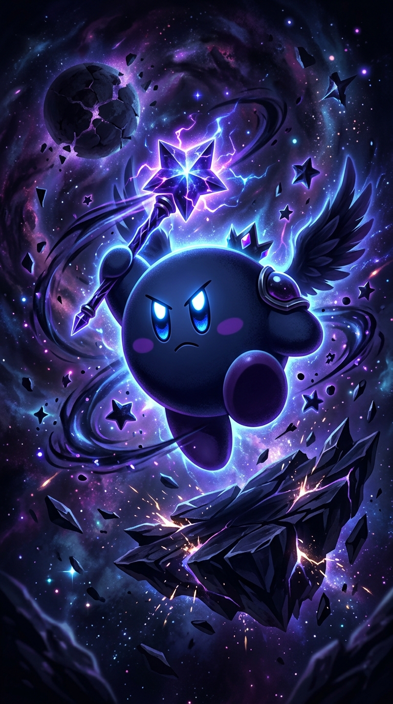 Dark Kirby Avatar 4K