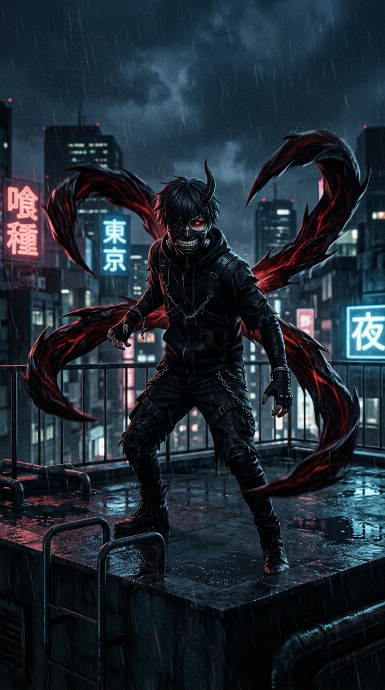 Ken Kaneki 4K Wallpaper