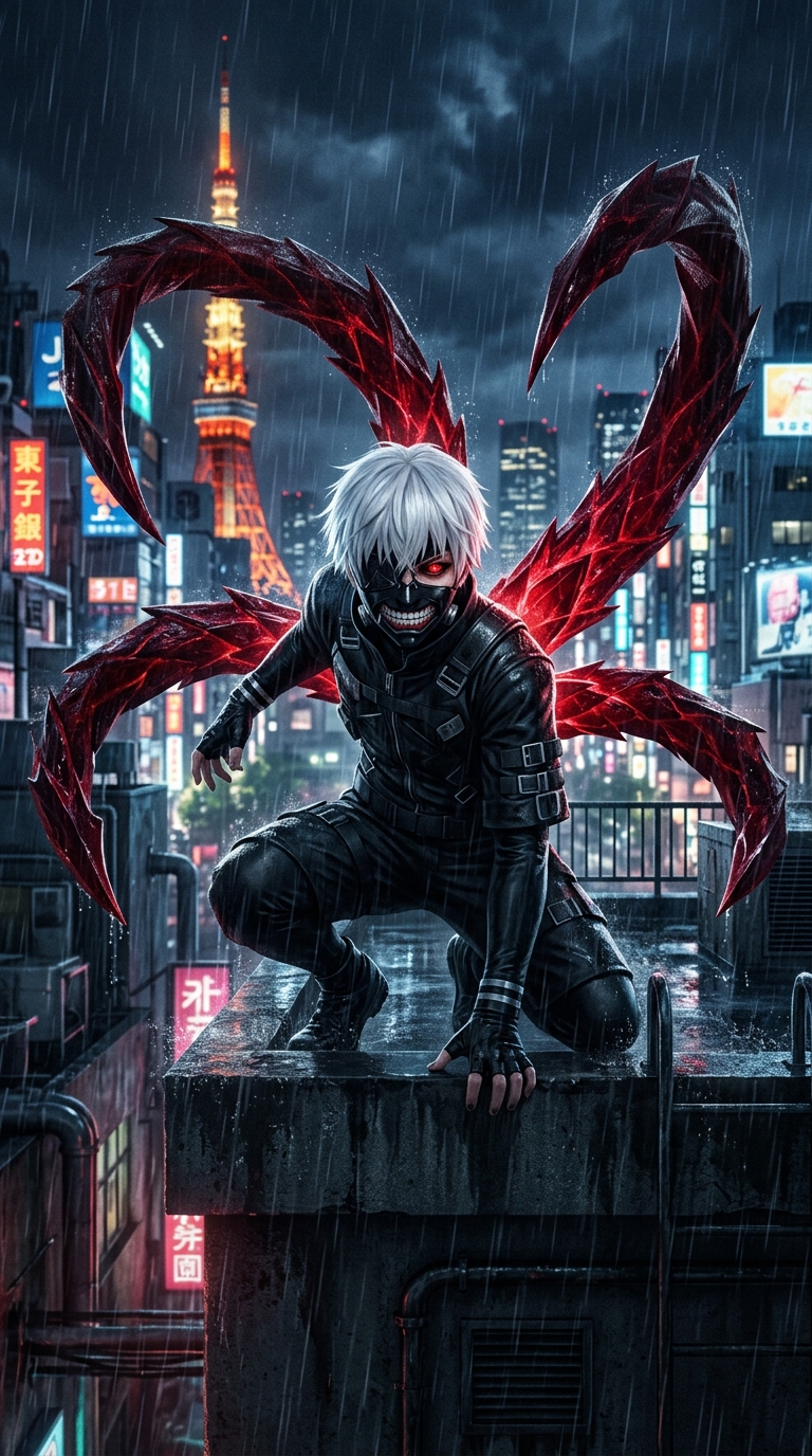 Ken Kaneki PFP GIF