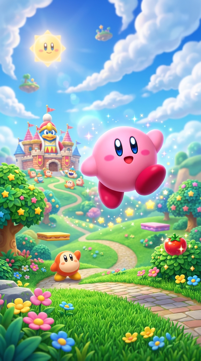 Kirby 4K Wallpaper PFP