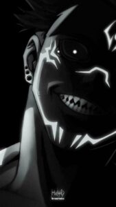 Sukuna Black And White Anime Shadow Cover Photo Cool Sukuna Black And White Anime Shadow Cover Photo Cool